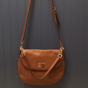Michael Kors brown leather purse